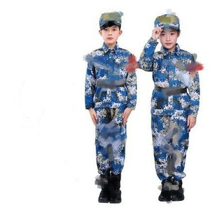 Children's Camouflage Clothing Boys and Girls suit Kindergarten Primary School Students' Military Training Clothing Children's Summer Camp Performance Clothing Wholesale