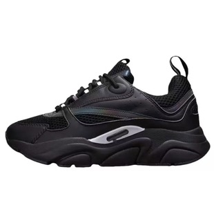 Cross-border European Station New D B22 Sports Leisure Thick Bottom Fashion Retro Breathable Men's and Women's Height Increasing Torre Shoes