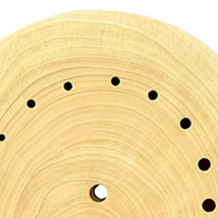 Table repair tool with hole table pad balance wheel table pin wheel system maintenance movement holder wooden base movement balance wheel wooden seat