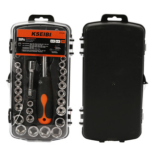 39-piece set of household ratchet socket wrench set Xiaofei Zhongfei auto repair machine repair combination tools wholesale