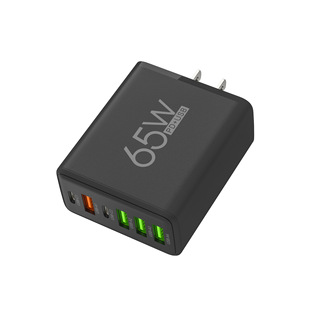 65W Многопорная головка быстрой зарядки 2PD 4U адаптер для мобильного телефона для зарядки подходит для Apple Xiaomi зарядное устройство английское правило