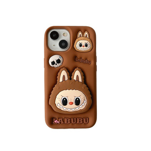 Мультяшный силиконовый лаб iPhone14/13 подходит для Apple 12/11 Apple 16/15PROMAX чехол для телефона