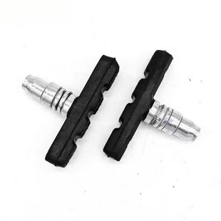 Mountain bike brake pad V brake pad brake leather road folding dead flying bike water guide wear-resistant riding accessories