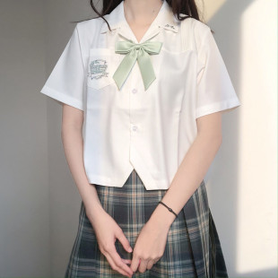 JK shirt processing custom sailor suit pointed collar crew neck Source factory