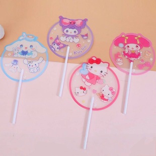 Sanrio вентилятор студент портативный вентилятор мультфильм милый ребенок девочка сердце ручной вентилятор летом оптовая продажа