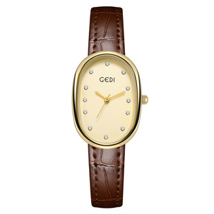 GEDI Women's Watch Ge Di Gao Yan Bei mother plate Women's Watch Belt new niche waterproof women's watch wholesale