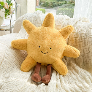 Ins Sofa Sun Pillow Moon Pillow Wholesale Girl Heart Living Room Decorative Pillow Bay Window Tatami Cushion