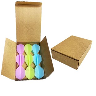 PENPEN Jet Dart in stock Cross-border Colorful Universal One-piece Dart Leaf Dart Accessories Carton 9 Pack LT01