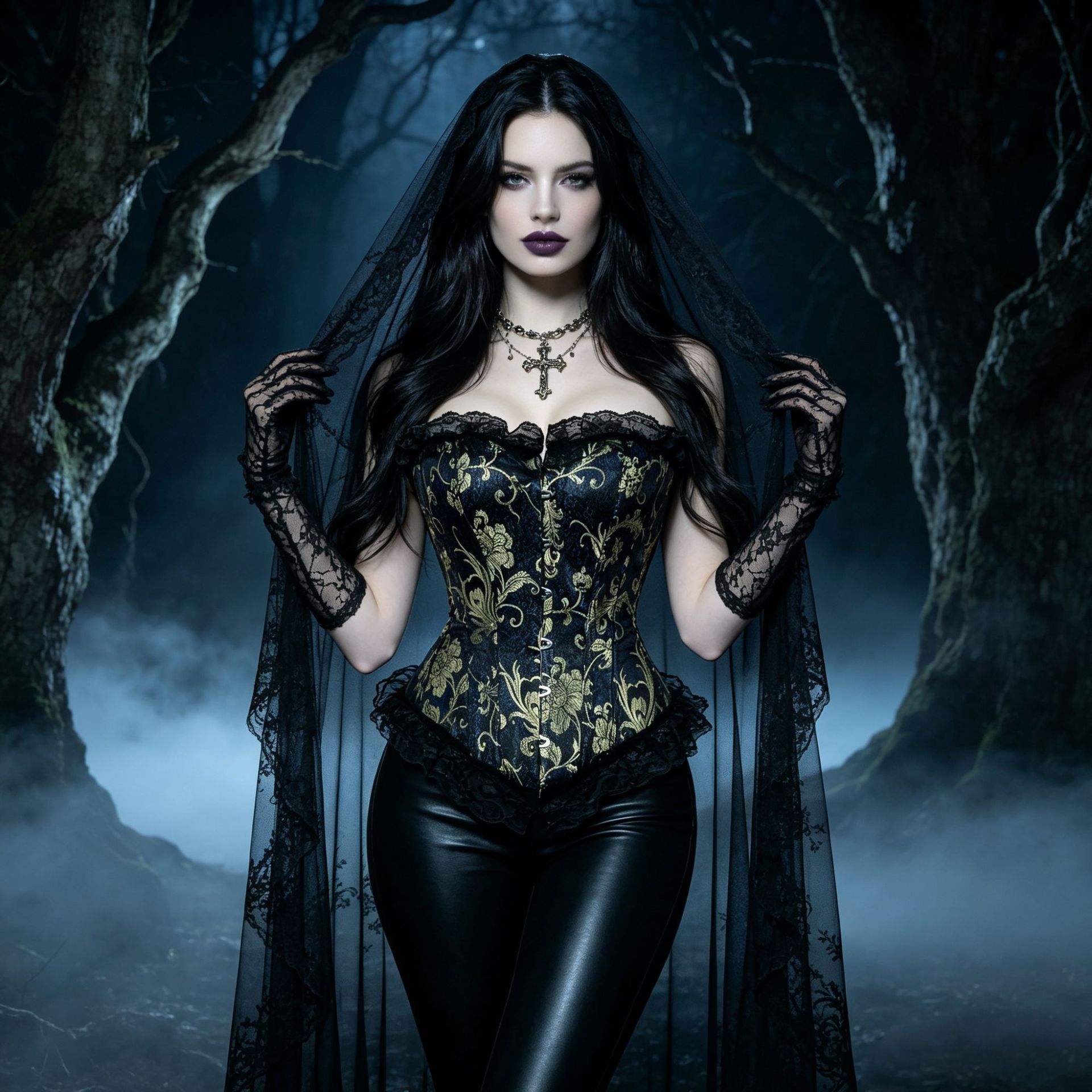 Corset European and American Style Halloween Court Corset Waist-Shaping Slimming Lace Tight-Fitting Tummy Control Fishbone Corset