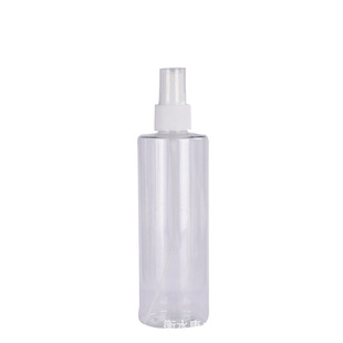 in stock wholesale 100 200 500 ml spray bottles alcohol bottles flat shoulder bottles transparent plastic spray bottles