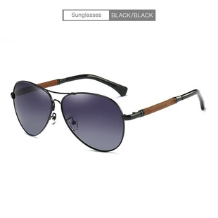 HDCRAFTER new metal leg memory rack polarized color film sunglasses Blue Film outdoor driving sunglasses SC016