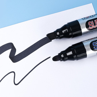 Big Head Mark Bold Marker Large Capacity Inkable Oil-based Marker Waterproof Oil-proof No Falling Rough Head Pen