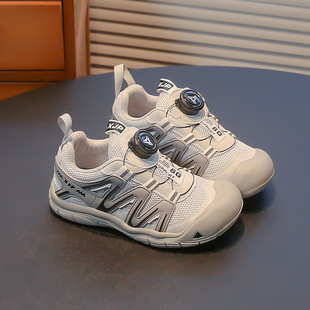 Breathable Girls' sneaker 2024 Spring and Autumn New Mesh Hollow Out Children's Torre Shoes Summer Boys' Running Shoes
