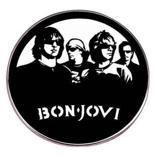Брошь Bon Jovi bonjovi значок американской хард-рок группы значок металлический сплав аксессуары
