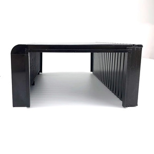 Supermarket Air Curtain Cabinet Partition Black Freezer Partition Bulk Partition Fruit False Bottom U-shaped Pad Shelf Display Box