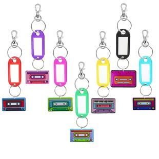 Cross-border Tape Colorfulful Plastic Sign Key Tag Esy Rental Room Hotel Hotel Key Sign Luggage