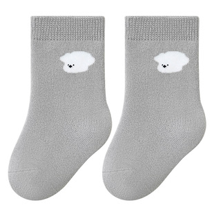 Baby socks winter category a new thickened warm terry boneless boys and girls baby socks for children aged 0-5