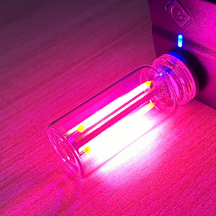 usb night light cross-border new touch bedside car atmosphere light ceramic LED glass bottle romantic mini