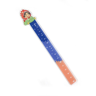 Aggressive Giant Cartoon Animation Student Cartoon Ruler Acrylic Peripheral Secondary Ruler
