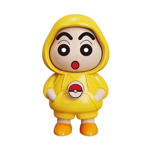 Creative new small new face-changing Pikachu astronaut change doll grabbing doll machine key chain ornaments wholesale