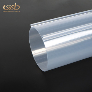 Custom ABS transparent extruded hard profile processing extruded building plastic accessories special-shaped