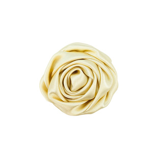 3. 5cm mini handmade Rose Bud satin cloth brooch flower pet accessories ornaments 29 colors in stock wholesale