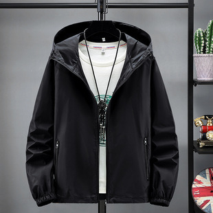 2025 Spring and Summer Lightweight Breathable Coat Sunshade Thin Windbreaker Men's and Women's Casual Shirt Plus Size Lovers Skin Clothes