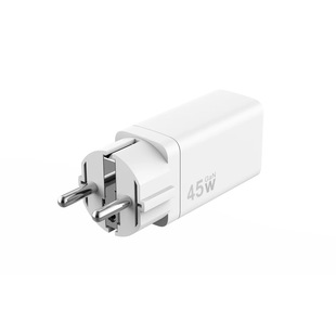 Korean standard grounding KR European Union German standard VDE wall charger GaN material PD45w mobile phone charger