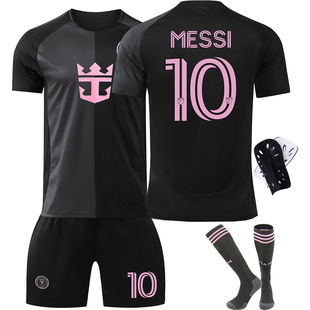 2526 Miami jersey adult children's short-sleeved football uniform suit No.9 Suarez No.10 Messi team uniform