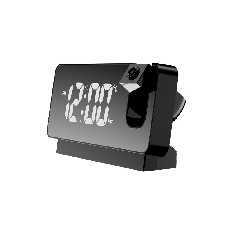 Silent Digital Digital Time Temperature Calendar Led Student Alarm Clock Projection Red Light Projection Alarm Clock Smart Clock