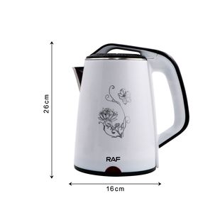 RAF European Standard Cross-border Kitchen Kettle Fast Electric Kettle Health Kettle Double-layer Anti-dry Kettle