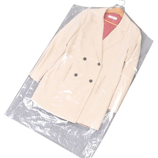 Hanging bag custom transparent dust cover dry cleaners clothing hanging bag suit bag pe dust bag custom manufacturers