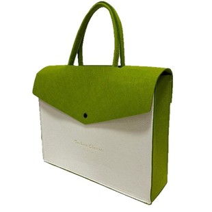 Fashion Felt Advertising Bag Shoulder Felt Tote Bag Creative Promotional Gift Bag Large Capacity Portable Shopping Bag