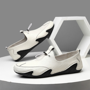 Cross-border Octopus Independent Station plus size Men's Shoes Men's Trendy Shoes Bean Shoes Men's Lazy Shoes Low-top Sports Casual Shoes