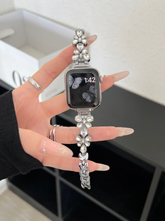Бабочка циркон металлический ремешок для applewatch Apple часы iwatch98 поколения 765 завод