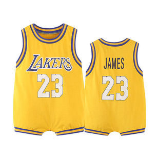 Baby jumpsuit summer clothes baby sleeveless vest short climbing baby basketball clothes sportswear summer climbing clothes