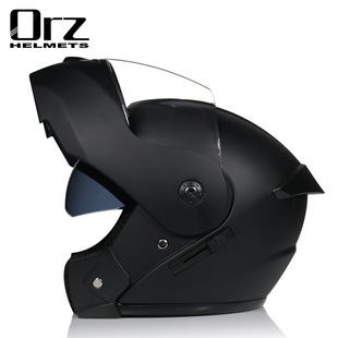 Orz electric car helmet double lens exposure helmet full helmet racing helmet running helmet unisex dual helmet