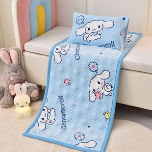 Class A Milk Velvet Cushion Sanrio Bed Pad Kindergarten Nap Mat Children Splicing Bed Mat Manufacturer 4