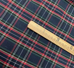 Christmas Scottish tablecloth coffee table cloth small suit pleated skirt school uniform shorts fabric photo background cloth wholesale