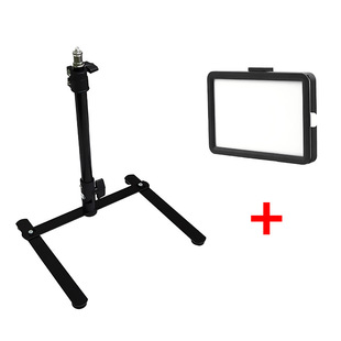 Lazy Live support fill light desktop reshoot mobile phone stand folding photography stand vertical shooting stand