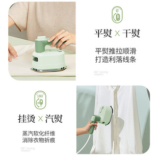 New Style Hanging Ironing Machine Portable Handheld Steam Electric Iron Household Small Rotary Ironing Machine Wet and Dry Cross-border