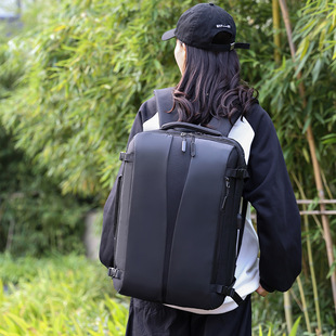 Amazon European and American double-layer computer backpack men's outdoor travel student schoolbag large capacity business casual backpack