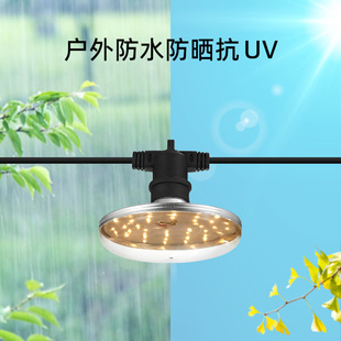 Agricultural Fill-in Light SpEcial MarquEE String Outdoor WatErproof and SunscrEEn E27 Lamp HoldEr Dragon Fruit Fill Light String