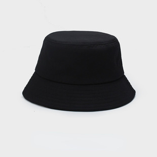 Showing Face Small Japanese Fisherman Hat Women's Trendy Brand Korean-style All-match Summer Hat Sunshade Sunscreen Black Basin Hat Men's Ins