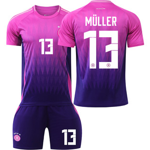 2425 Germany European Cup national team jersey Germany away football uniform suit men's children's adult printing competition