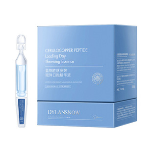 DLX-Dalan Snow Blue Copper Peptemptid Гиалуроновая кислота Увлажняющий Увлажняющий Увлажняющий Антиморщины и Опреснение Тонкие линии Сущность Жидкий завод