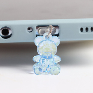 Cross-border for Apple mobile phone charging port dust plug type-c headset dust plug mobile phone decorative hole charging port