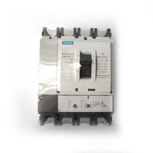 SAIDE Sade Electric SDM6-400-630 Thermomagnetic White 4P Specific Moulded Case Circuit Breaker Empty Open