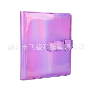 Polo 3 "256 Colorful PU Solid Color Photo Album Laser Album Commemorative Album Photo Business Card Storage Collection