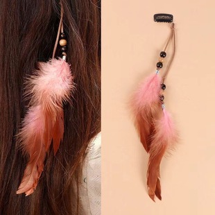 tibetan headdress wig braid antique hanfu colorful fur ball tassel hairpin accessories bohemian interclip ethnic